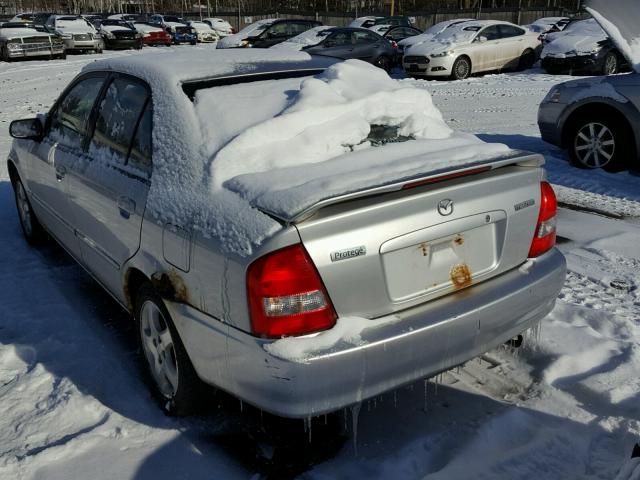 JM1BJ225410474478 - 2001 MAZDA PROTEGE LX 银色 照片 3