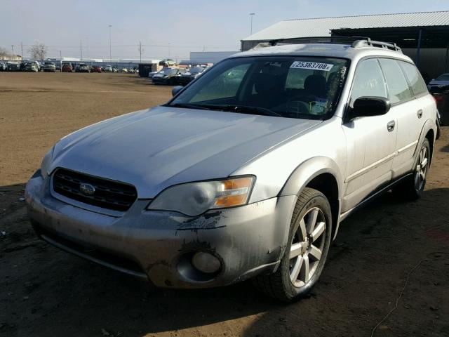 4S4BP61C576308686 - 2007 SUBARU LEGACY OUT SILVER photo 2