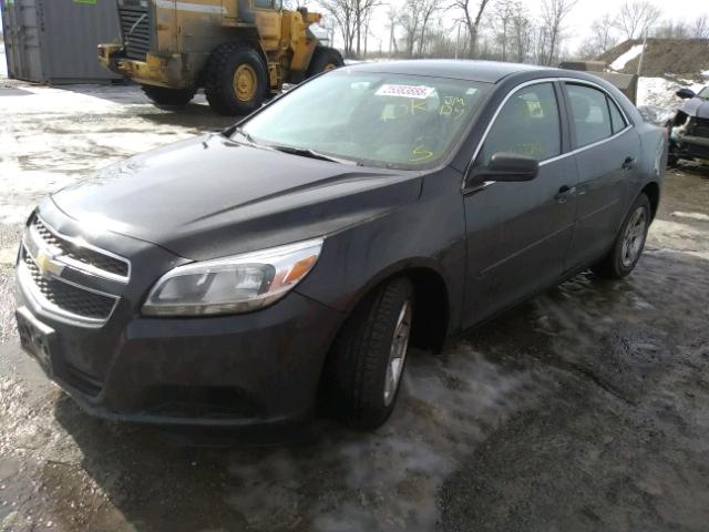 1G11B5SAXDF301582 - 2013 CHEVROLET MALIBU LS შავი ფოტო 2