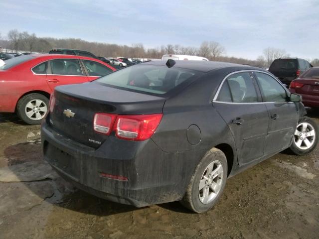 1G11B5SAXDF301582 - 2013 CHEVROLET MALIBU LS შავი ფოტო 4