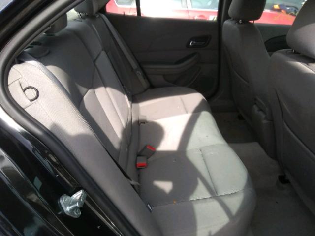 1G11B5SAXDF301582 - 2013 CHEVROLET MALIBU LS შავი ფოტო 6