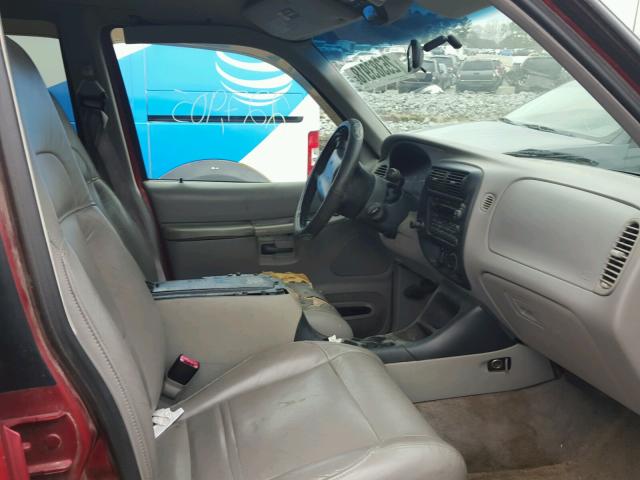 1FMZU32P0XUC41031 - 1999 FORD EXPLORER RED photo 5