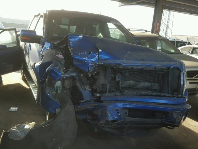 1FTFW1ETXEKE91836 - 2014 FORD F150 SUPER BLUE photo 1