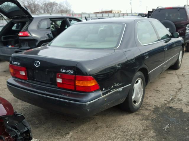 JT8BH28F6X0151617 - 1999 LEXUS LS 400 BLACK photo 4