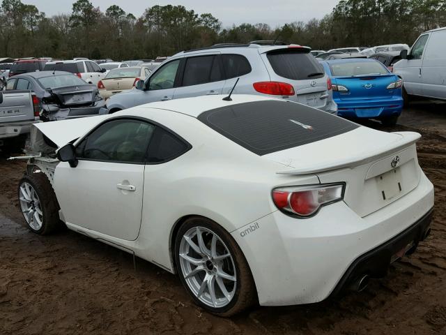 JF1ZNAA10E9700809 - 2014 TOYOTA SCION FR-S 白色 照片 3