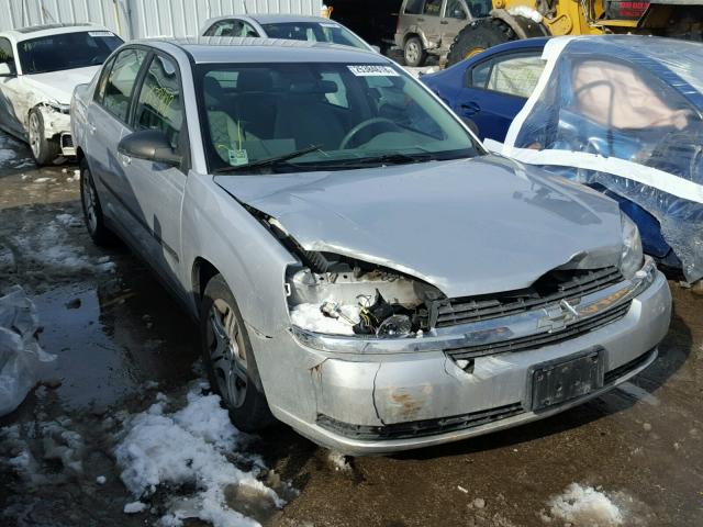 1G1ZS52825F186025 - 2005 CHEVROLET MALIBU SILVER photo 1