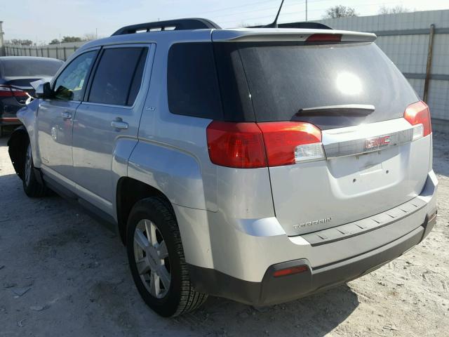 2GKALUEK8D6299042 - 2013 GMC TERRAIN SL SILVER photo 3