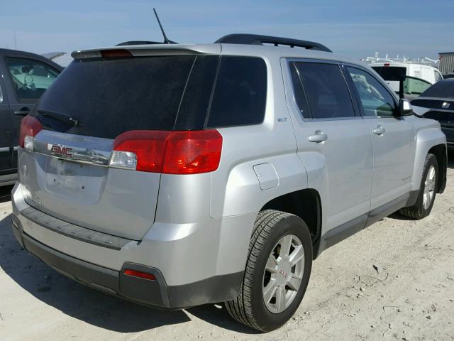 2GKALUEK8D6299042 - 2013 GMC TERRAIN SL SILVER photo 4