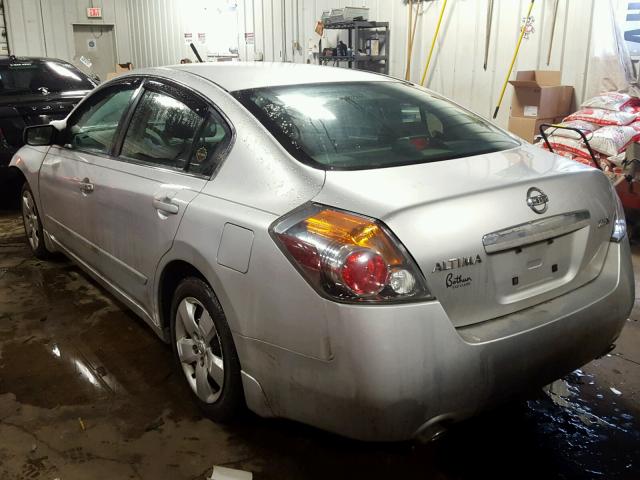 1N4AL21E87N425955 - 2007 NISSAN ALTIMA 2.5 SILVER photo 3