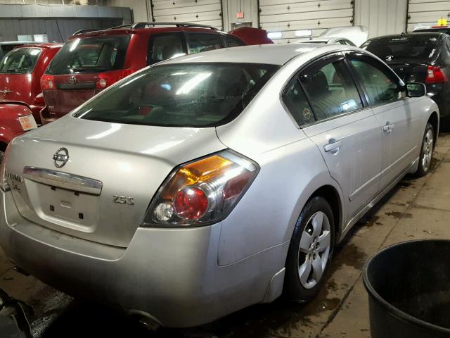 1N4AL21E87N425955 - 2007 NISSAN ALTIMA 2.5 SILVER photo 4