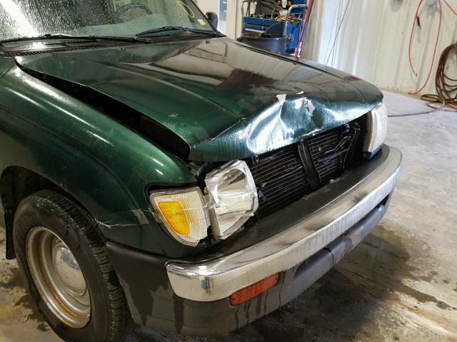 4TAVL52N7XZ445646 - 1999 TOYOTA TACOMA XTR GREEN photo 9