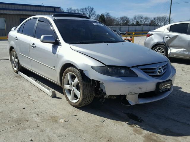 1YVHP84D345N49561 - 2004 MAZDA 6 S SILVER photo 1