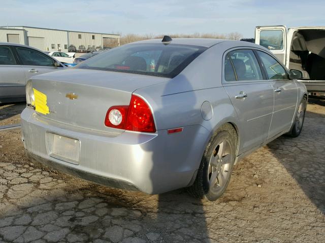 1G1ZC5E07CF196615 - 2012 CHEVROLET MALIBU 1LT 银色 照片 4