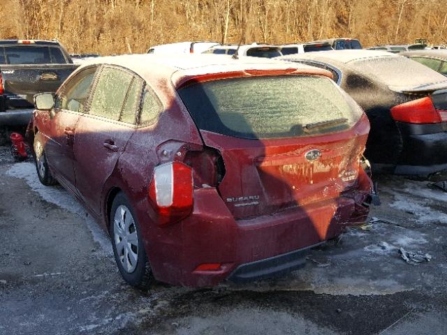 JF1GPAA65D2868191 - 2013 SUBARU IMPREZA BA RED photo 3