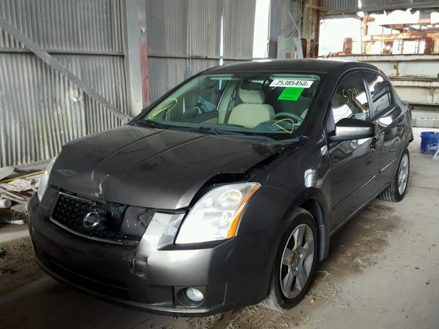 3N1AB61E78L682923 - 2008 NISSAN SENTRA 2.0 GRAY photo 2