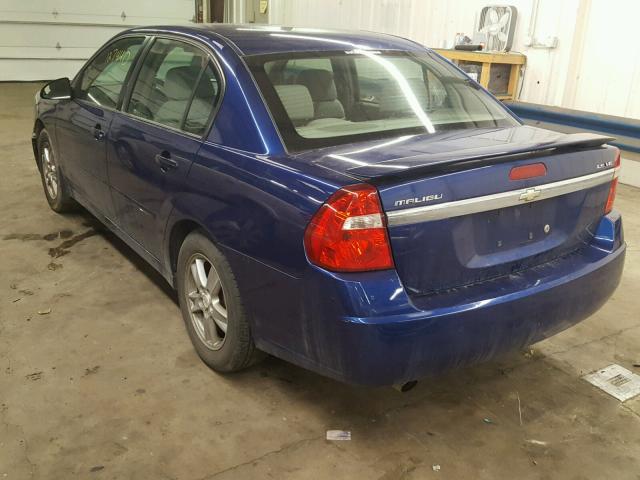 1G1ZT54835F265679 - 2005 CHEVROLET MALIBU LS BLUE photo 3