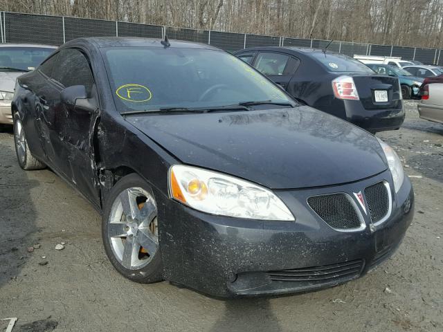 1G2ZH17N494220923 - 2009 PONTIAC G6 GT BLACK photo 1