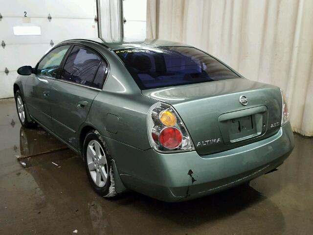 1N4AL11D32C181668 - 2002 NISSAN ALTIMA BAS GREEN photo 3