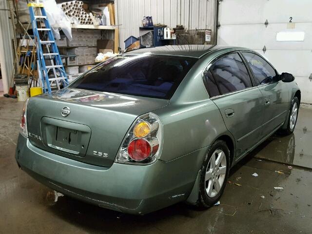 1N4AL11D32C181668 - 2002 NISSAN ALTIMA BAS GREEN photo 4