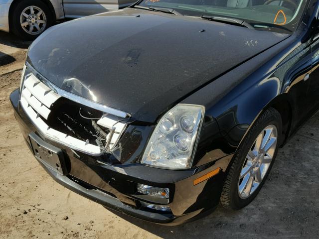 1G6DC67A170148083 - 2007 CADILLAC STS BLACK photo 10