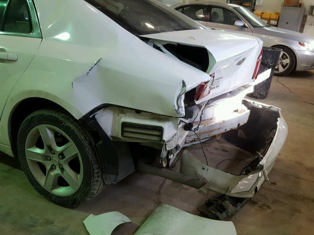 1G1ZB5E13BF263818 - 2011 CHEVROLET MALIBU LS 白色 照片 9