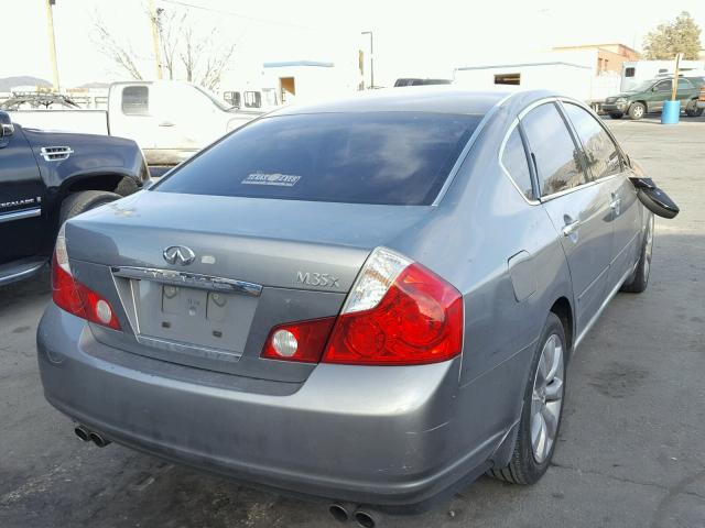 JNKAY01F26M250405 - 2006 INFINITI M35 BASE GRAY photo 4