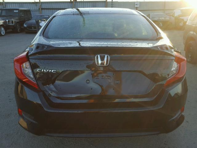 2HGFC2F54GH532830 - 2016 HONDA CIVIC LX BLACK photo 9