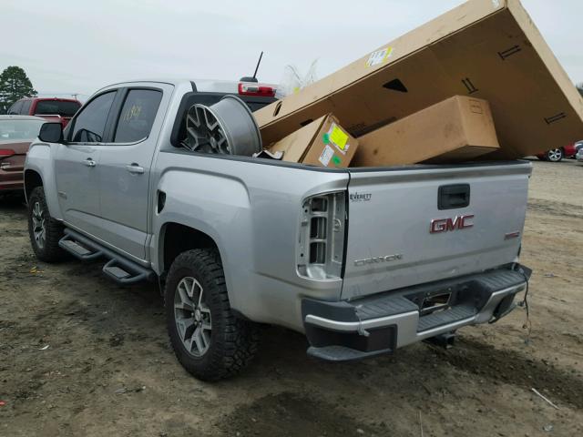 1GTG6CEN4H1195738 - 2017 GMC CANYON SLE SILVER photo 3