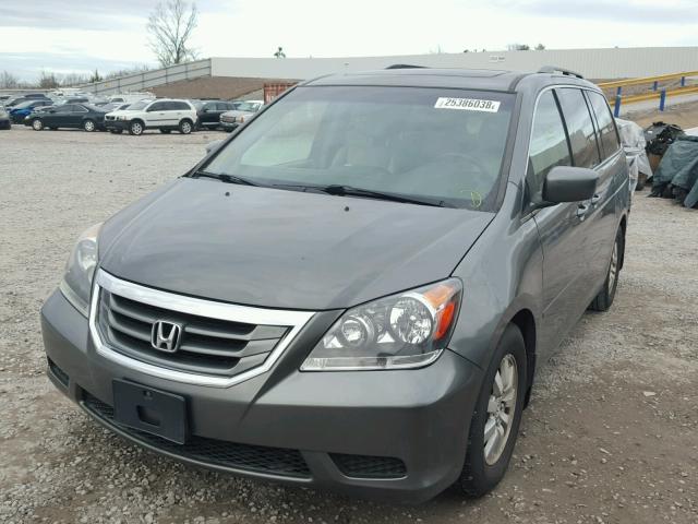 5FNRL38668B416804 - 2008 HONDA ODYSSEY EX GRAY photo 2