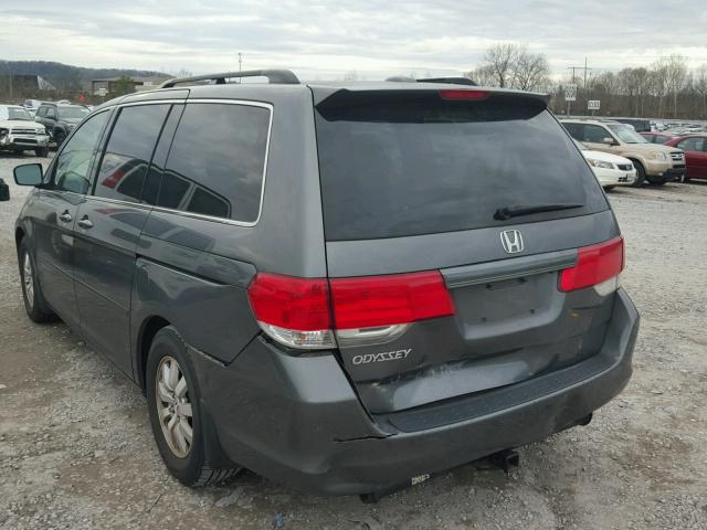 5FNRL38668B416804 - 2008 HONDA ODYSSEY EX GRAY photo 3