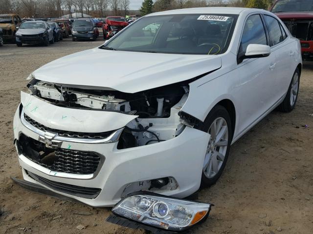 1G11E5SL2EF235149 - 2014 CHEVROLET MALIBU 2LT WHITE photo 2