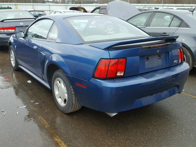 1FAFP4045XF170948 - 1999 FORD MUSTANG BLUE photo 3