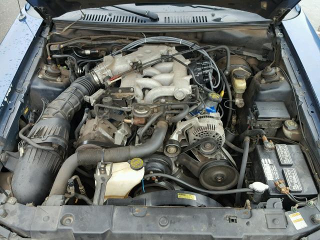 1FAFP4045XF170948 - 1999 FORD MUSTANG BLUE photo 7