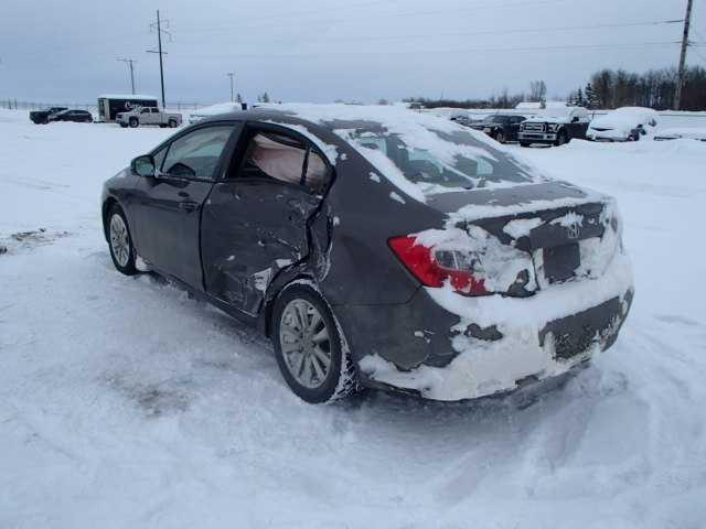 2HGFB2F5XCH045984 - 2012 HONDA CIVIC LX BROWN photo 3