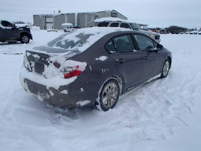 2HGFB2F5XCH045984 - 2012 HONDA CIVIC LX BROWN photo 4