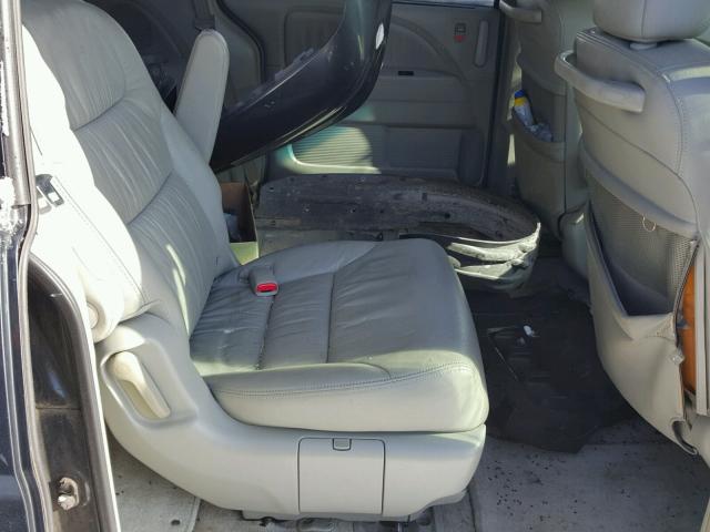 5FNRL38796B030951 - 2006 HONDA ODYSSEY EX GRAY photo 6