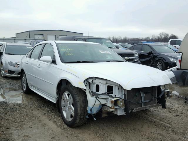 2G1WG5E30D1219663 - 2013 CHEVROLET IMPALA LT WHITE photo 1