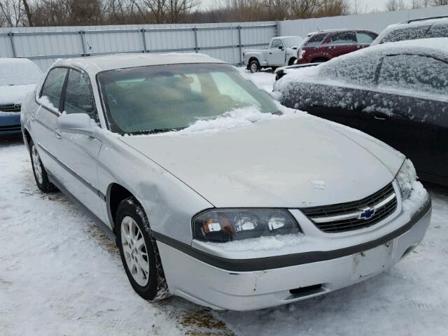 2G1WF52E419183076 - 2001 CHEVROLET IMPALA SILVER photo 1