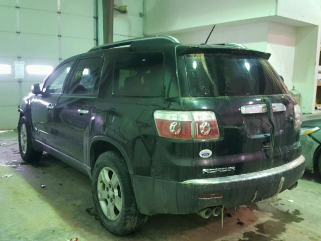 1GKER13778J238173 - 2008 GMC ACADIA SLE BLACK photo 3