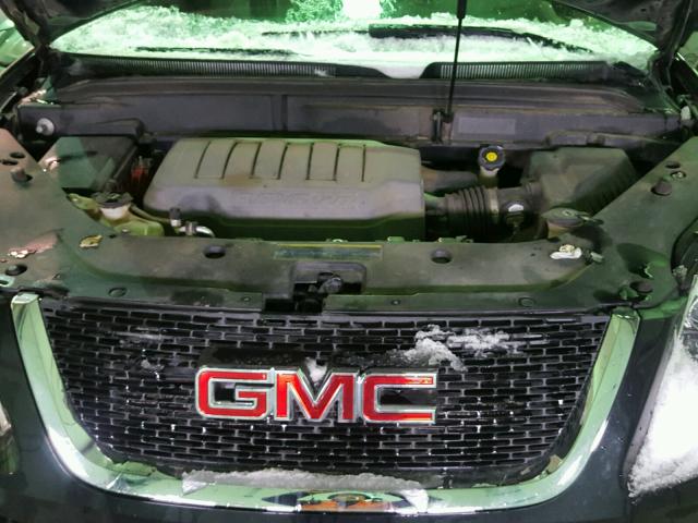 1GKER13778J238173 - 2008 GMC ACADIA SLE BLACK photo 7