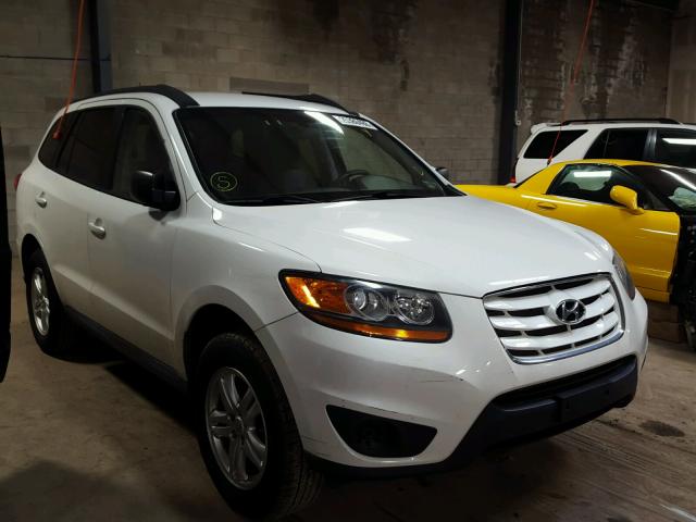 5NMSG3AB6AH401592 - 2010 HYUNDAI SANTA FE G WHITE photo 1