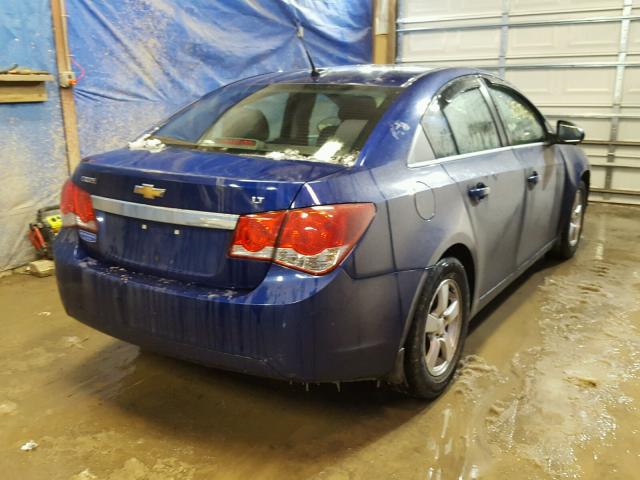 1G1PC5SB6D7248289 - 2013 CHEVROLET CRUZE LT BLUE photo 4