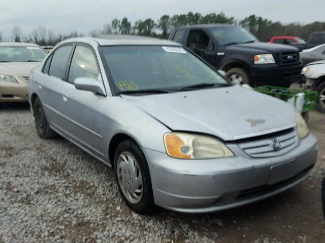 2HGES26762H563408 - 2002 HONDA CIVIC EX SILVER photo 1