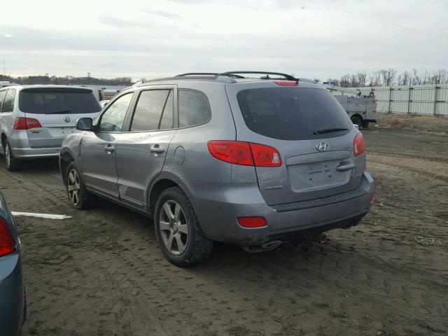 5NMSH13E78H131887 - 2008 HYUNDAI SANTA FE S GRAY photo 3