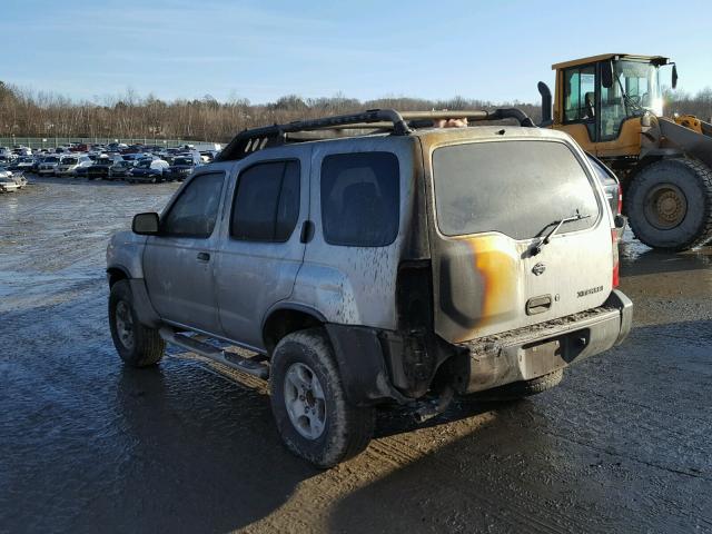 5N1ED28Y6YC518488 - 2000 NISSAN XTERRA XE SILVER photo 3