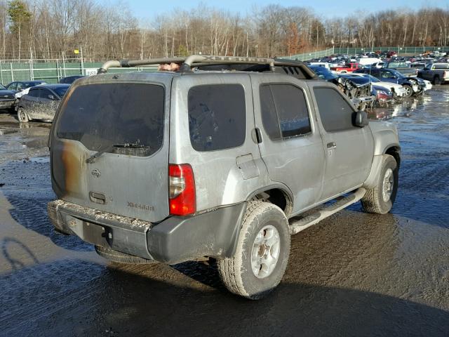 5N1ED28Y6YC518488 - 2000 NISSAN XTERRA XE SILVER photo 4