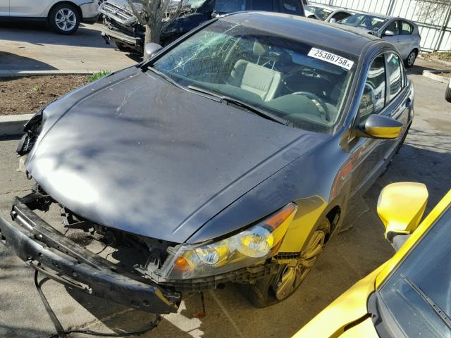 1HGCP2F86BA125486 - 2011 HONDA ACCORD EXL GRAY photo 2