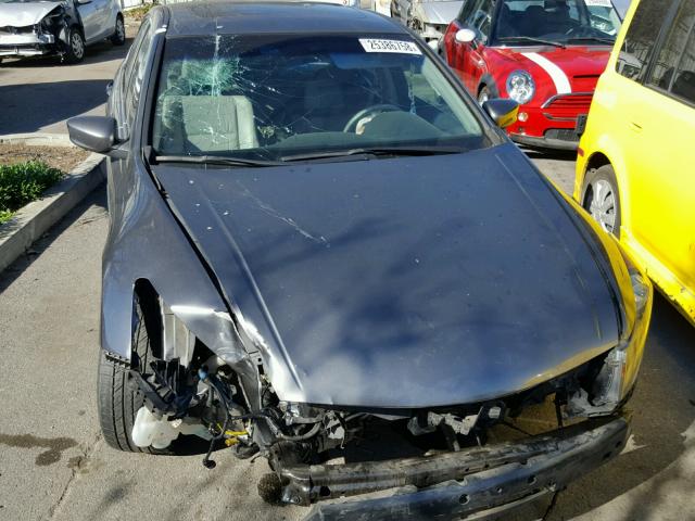 1HGCP2F86BA125486 - 2011 HONDA ACCORD EXL GRAY photo 9