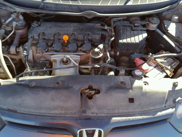 2HGFG118X7H550524 - 2007 HONDA CIVIC EX გრაფიტი ფოტო 7