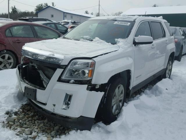 2GKFLVEK8F6346634 - 2015 GMC TERRAIN SL WHITE photo 2